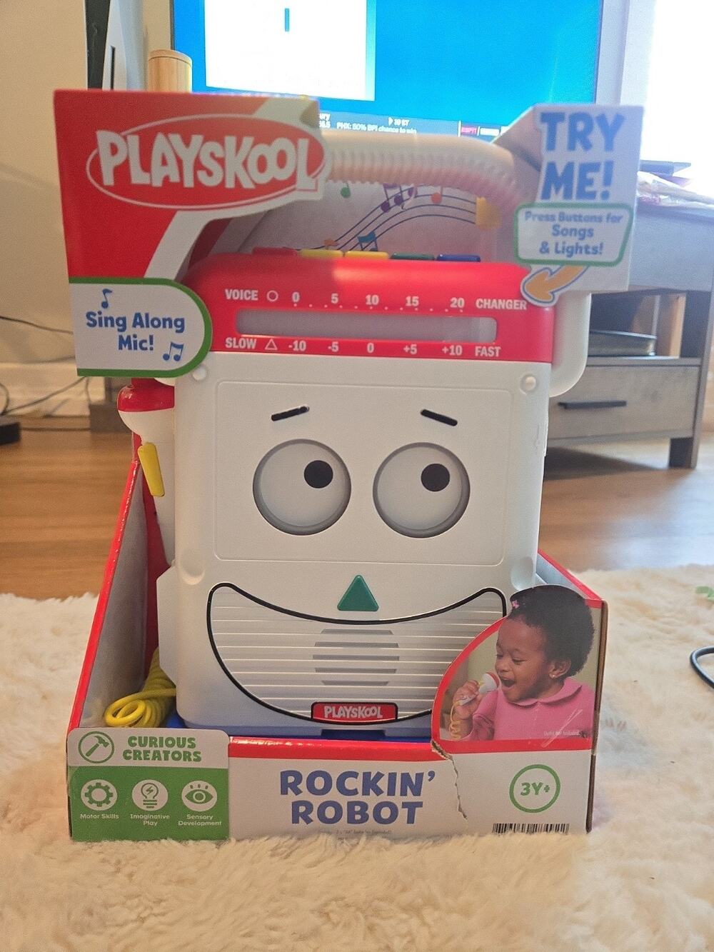 Playskool Rockin' Robot Reissue 2026 TOY STORY Mr. Mike Toy Story Karaoke NIB